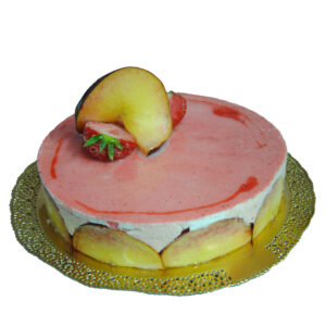 Torta Gelato Pesca, Fiordilatte e Fragola