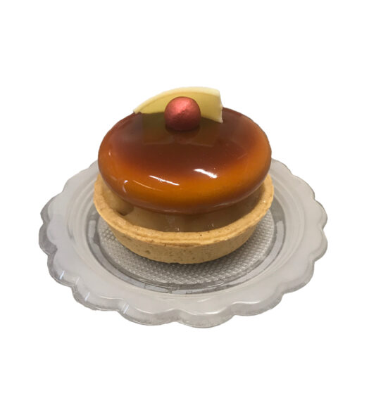 Tartelletta Mandorla / Cacao con Pera e Caramello